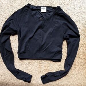 Whitney Simmons Long Sleeve Crop Top